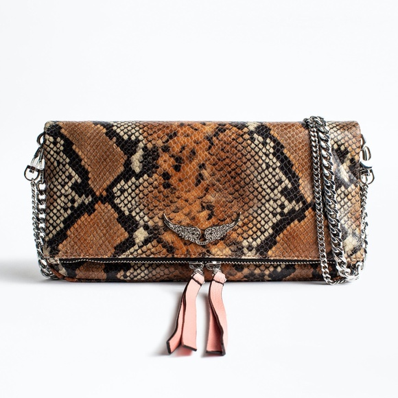 Zadig & Voltaire Handbags - NWT Zadig & Voltaire ROC WILD CLUTCH